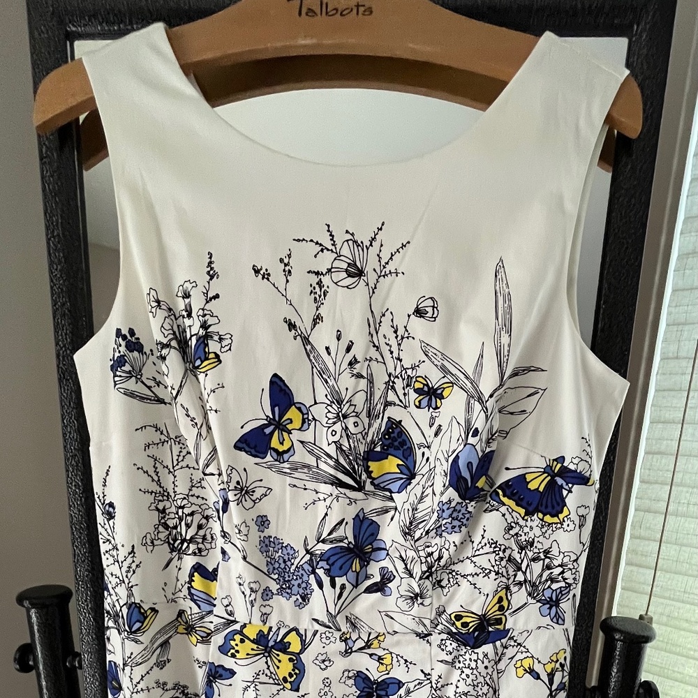 Talbots RSVP "Butterfly" Regular Length Dress - Size 4 Petite